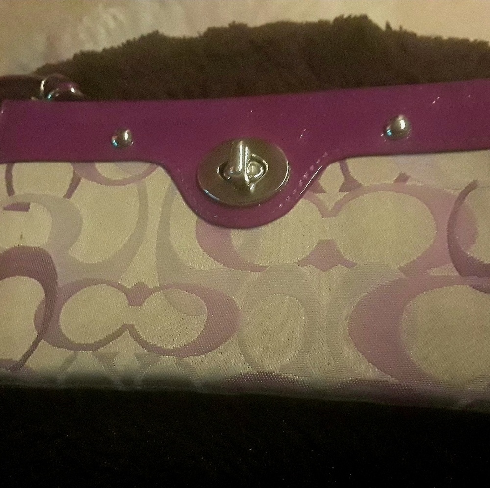COACH wristlet